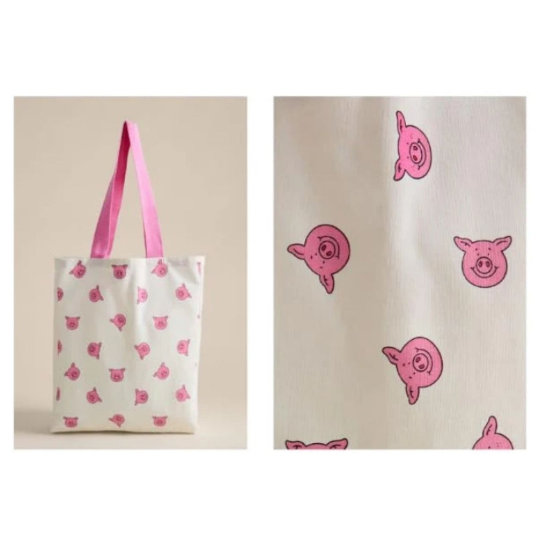 M&S Percy Pig Cotton Tote Bag