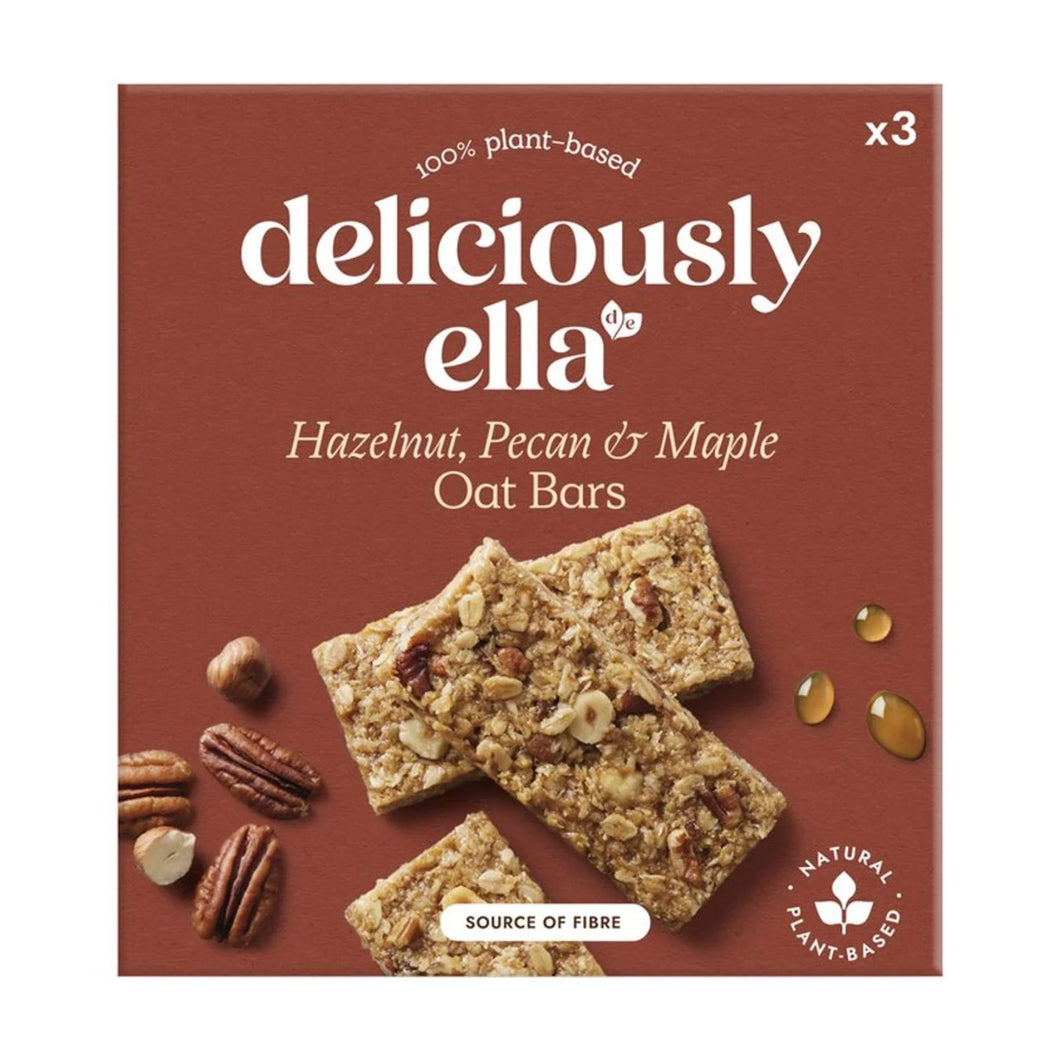 Deliciously Ella Hazelnut, Pecan & Maple Oat Bar Multipack 3x50g