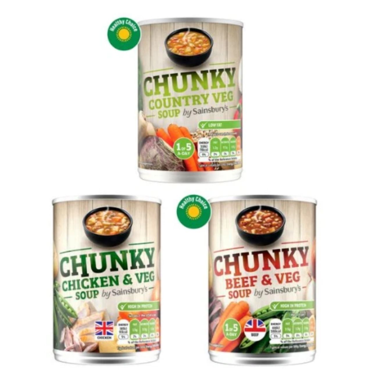 Sainsburys Chunky Soup Variety Pack