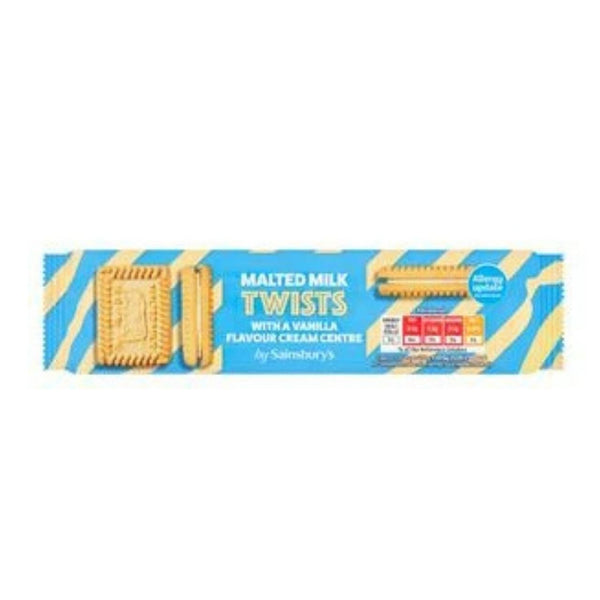 Sainsbury's Malted Milk Twists 150g