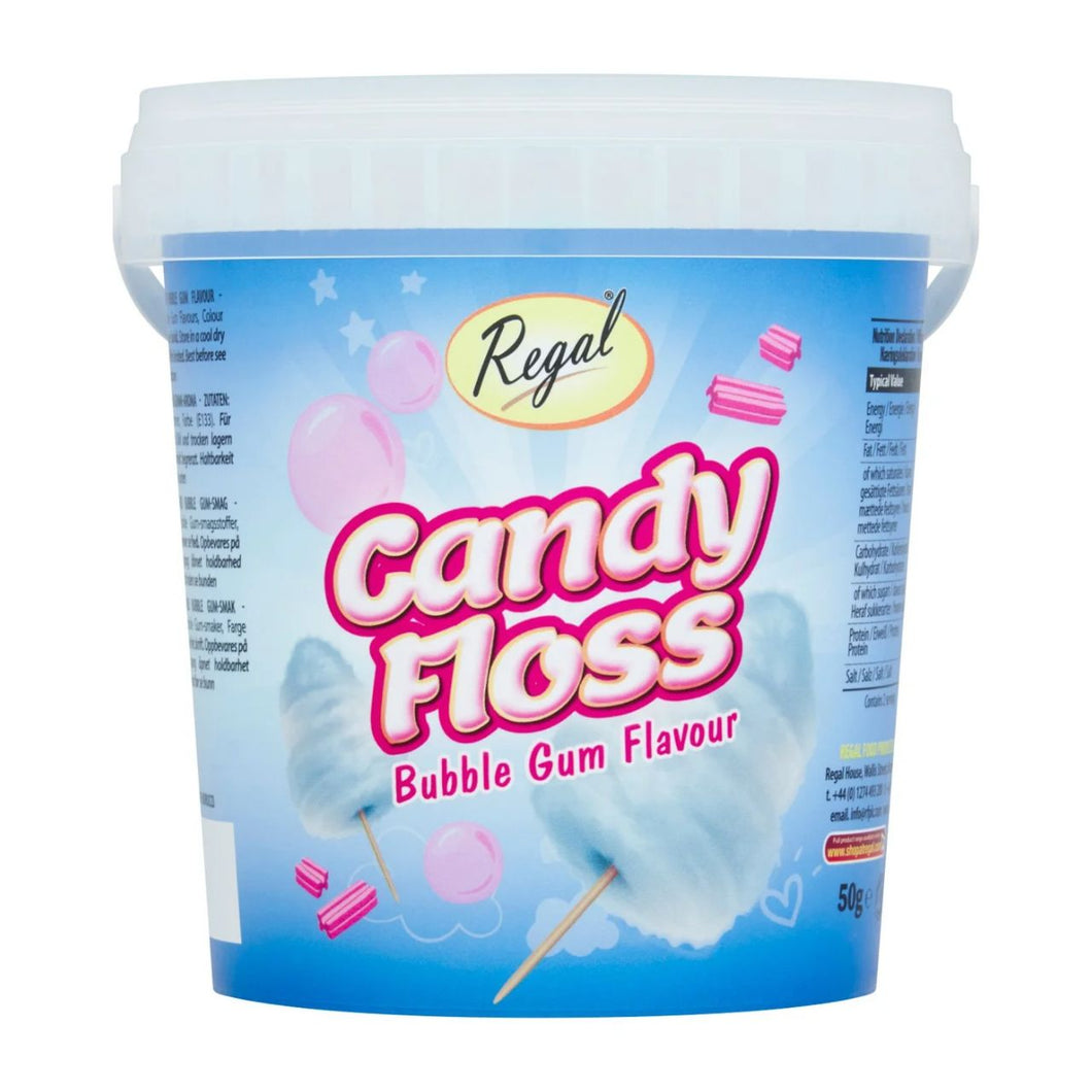 Regal Bubblegum Candy Floss 50g