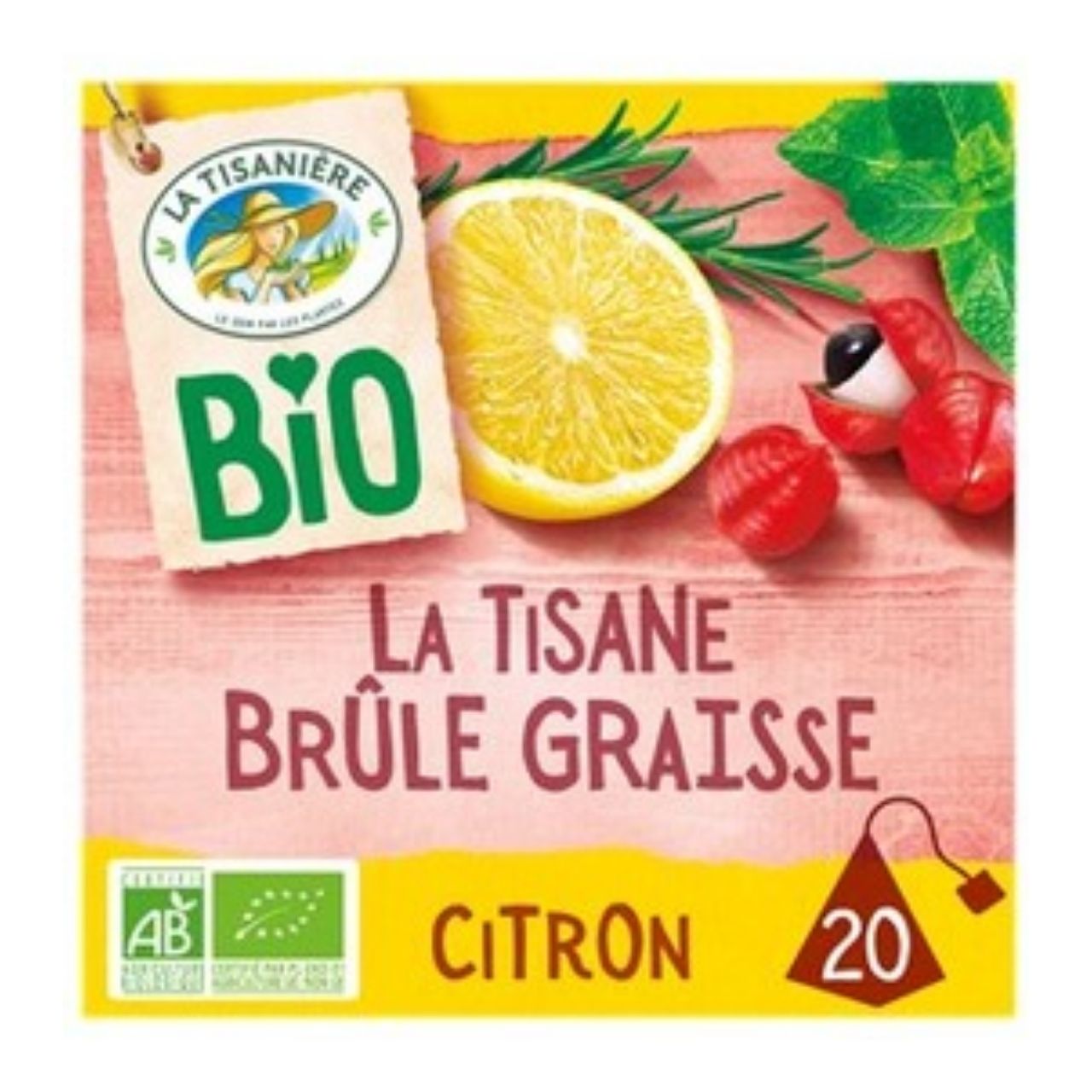 La Tisaniere BIO La Tisane Brule Graisse (x20) 30g Citron