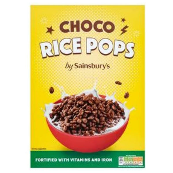 Sainsbury's Choco Rice Pops 375g