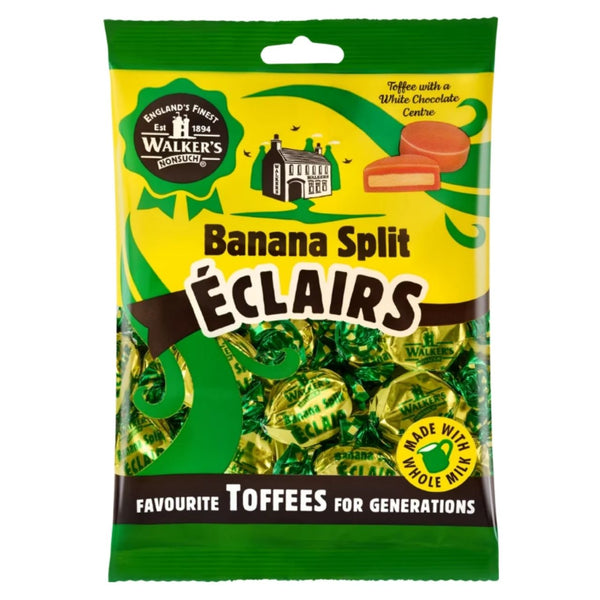Walkers Nonsuch Banana Split Eclairs, 150g