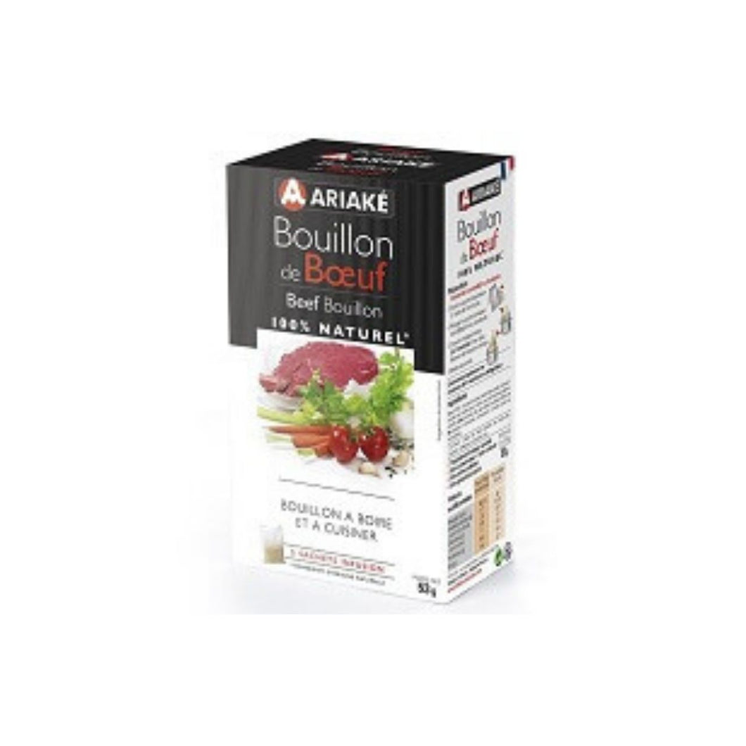 Ariake Bouillon de Boeuf 100% Naturel Sachets à Infuser 5x33cl