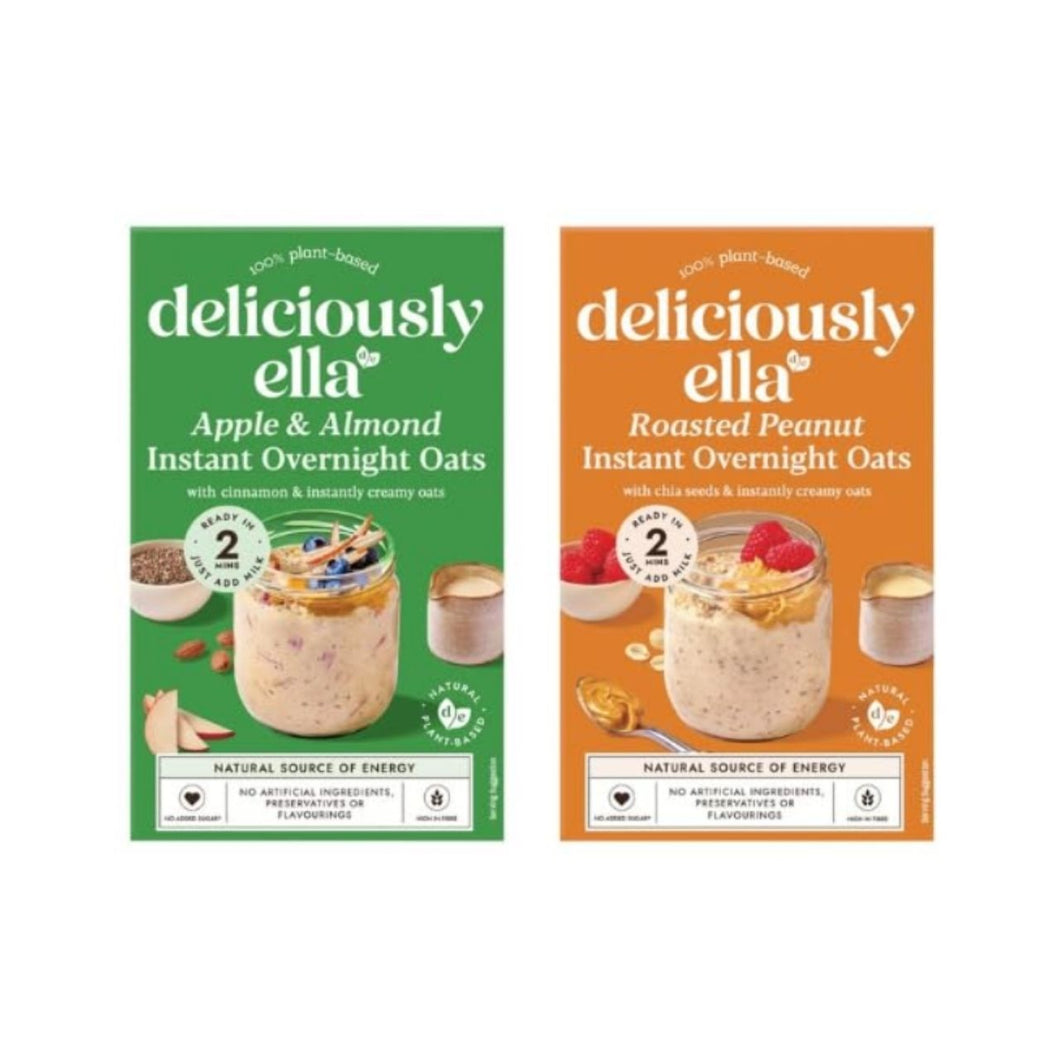 Deliciously Ella Instant Overnight Oats Variety Pack