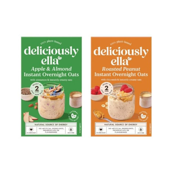 Deliciously Ella Instant Overnight Oats Variety Pack