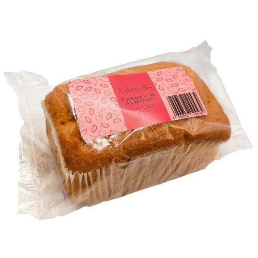 Ashwells Cherry Almond Loaf Cake - 280g