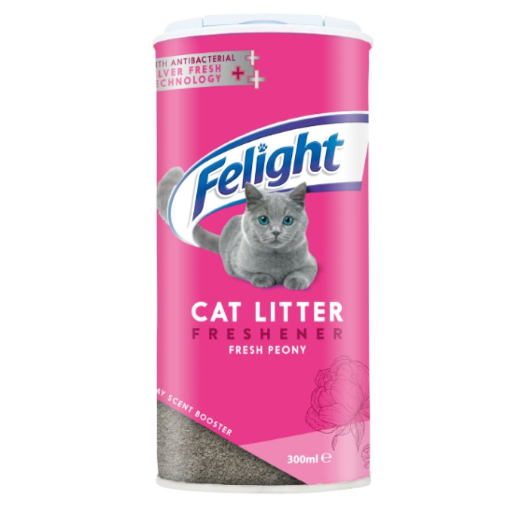 Felight Antibacterial Litter Freshener with Peony Scent 300ml