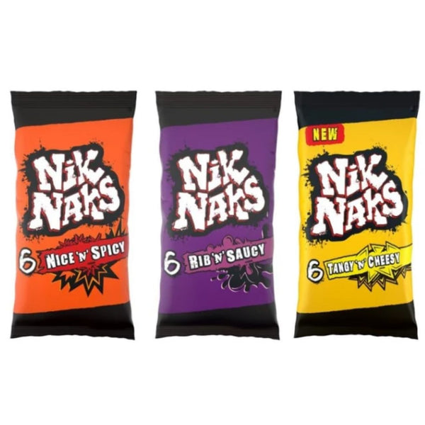 Nik Naks Crisps Variety Pack