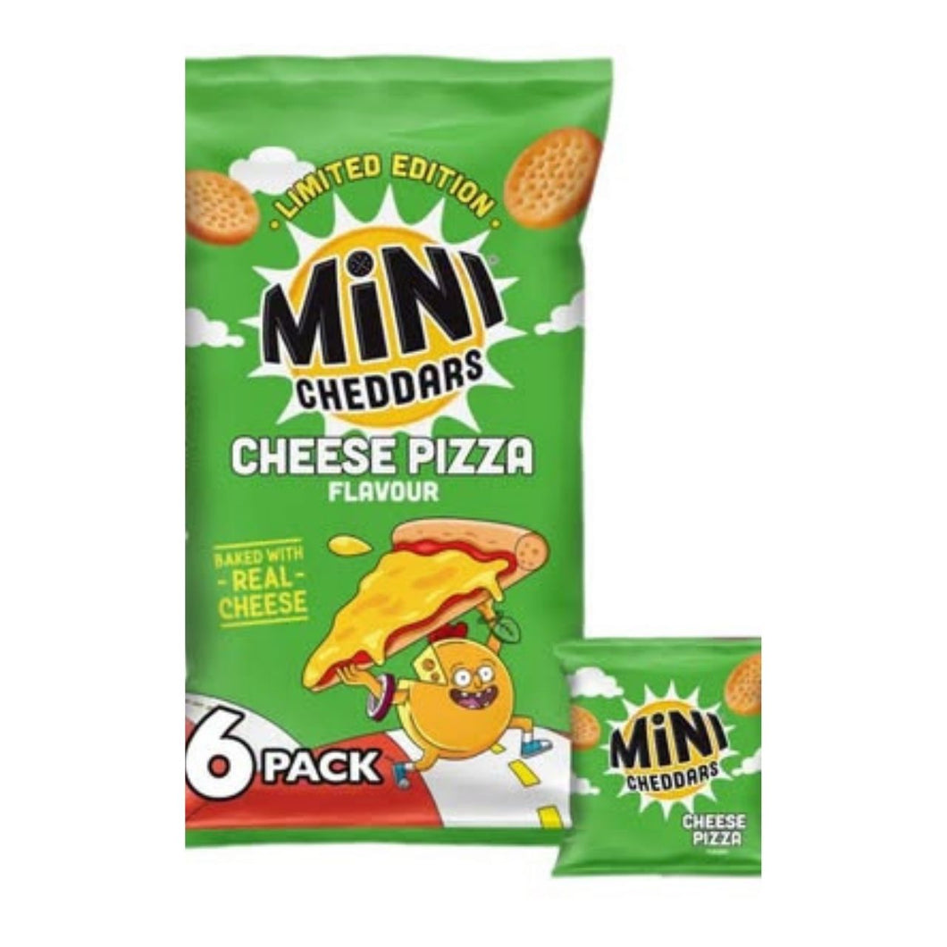 Cheese Pizza Flavour Mini Cheddars - 6x23g