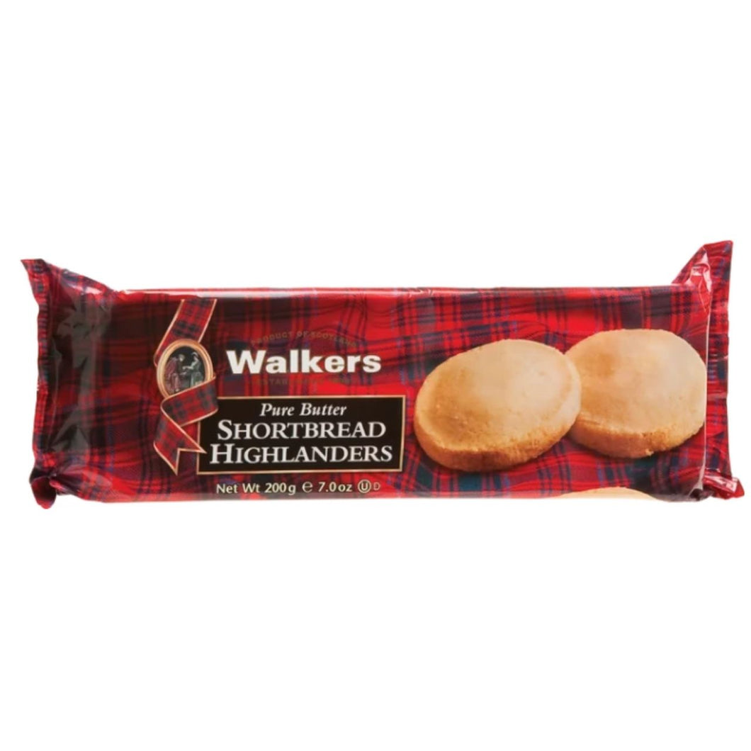 Walkers Pure Butter Shortbread Highlanders, 200g