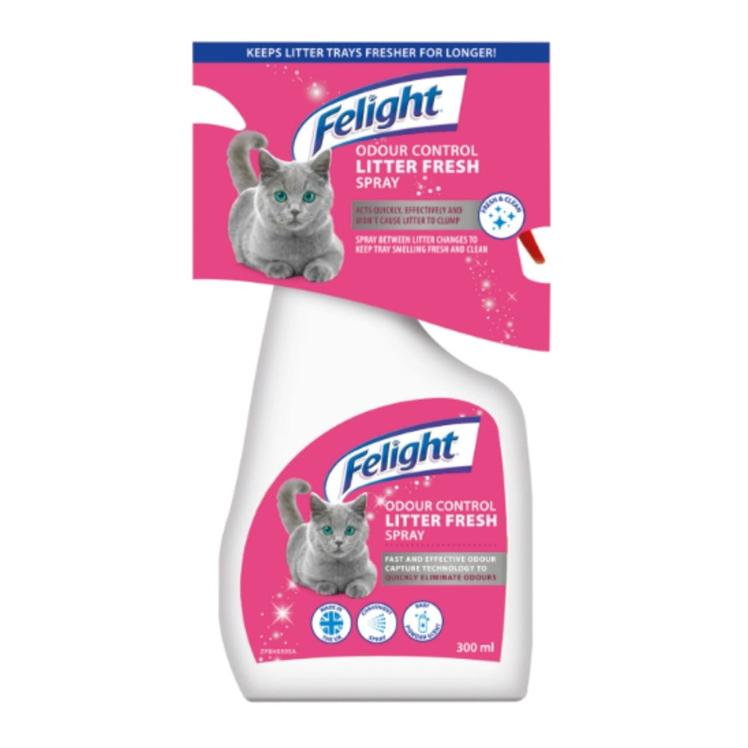Felight Odour Control Litter Fresh Spray 300ml