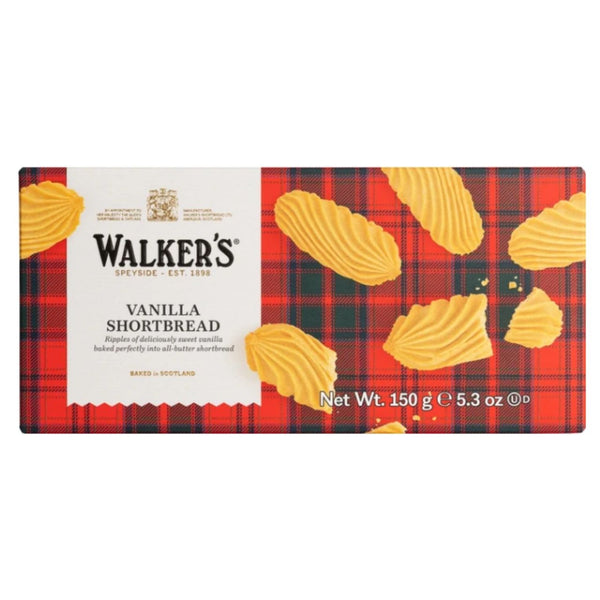 Walkers Shortbread Vanilla Shortbread, 150g