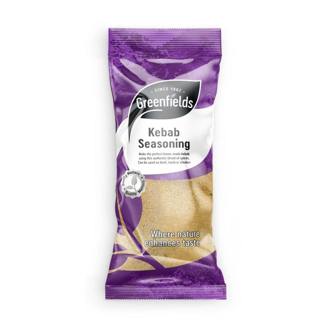 Greenfields Kebab Seasoning 75g, Middle Eastern Spice, Kebab Spice Blend