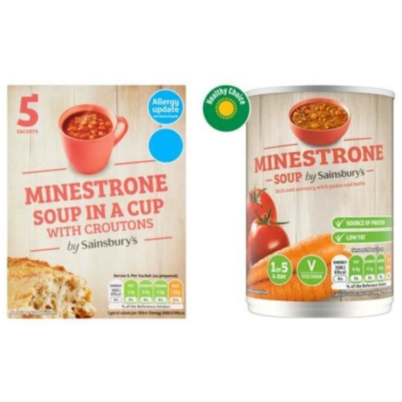 Sainsbury's Minestrone Soup Bundle