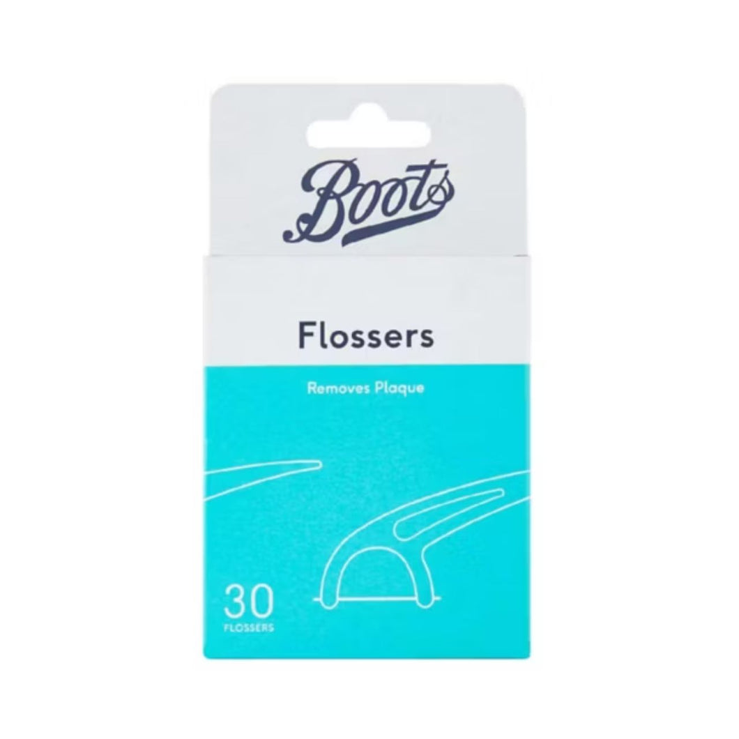 Boots Everyday Disposable Flossers Mint 30s