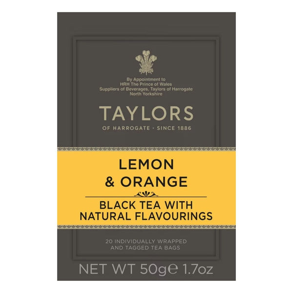 Taylors of Harrogate 20 Lemon & Orange Tea Bags