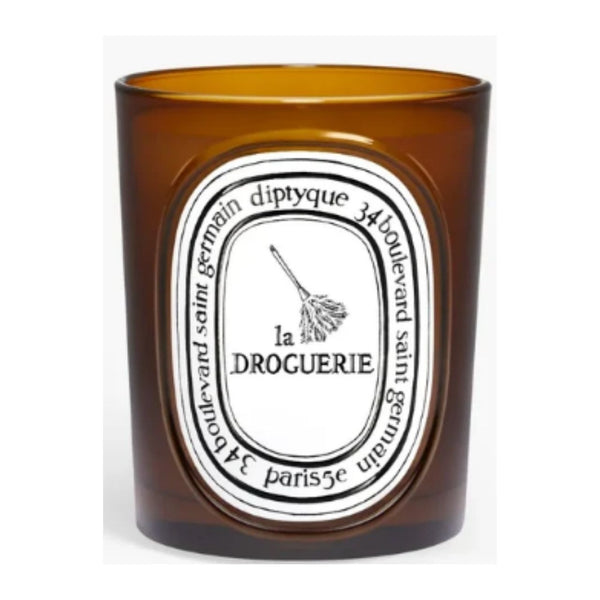 Diptyque La Droguerie - Odor removing candle with basil 190g