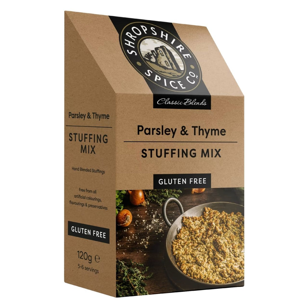 SHROPSHIRE SPICE CO. Gluten Free Parsley & Thyme Stuffing 120g