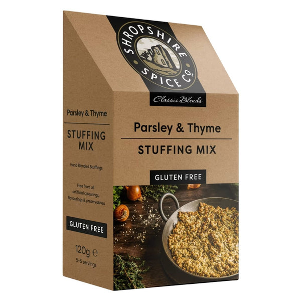 SHROPSHIRE SPICE CO. Gluten Free Parsley & Thyme Stuffing 120g