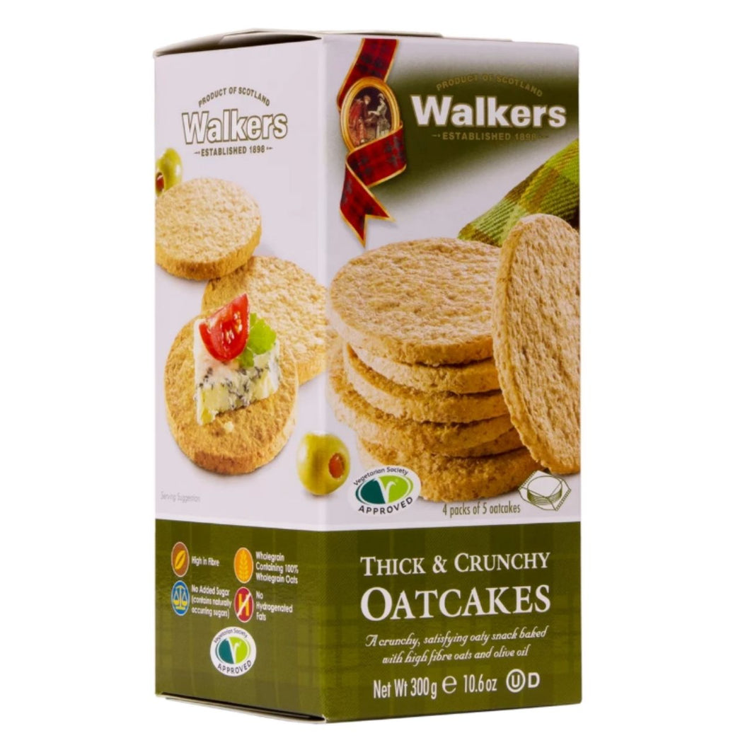 Walker's Thick & Crunchy Oatcakes, 300g