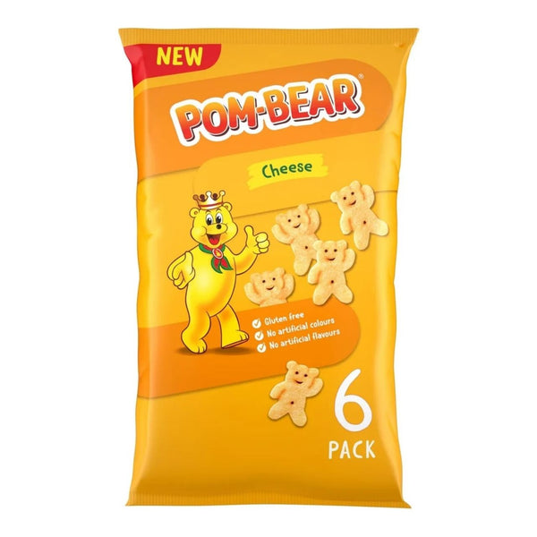 Pom-Bear Cheese Crisps, 6x13g