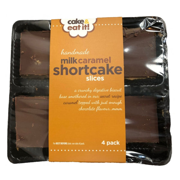 Cake & Eat It! Milk Caramel Shortcake - x4 Slices