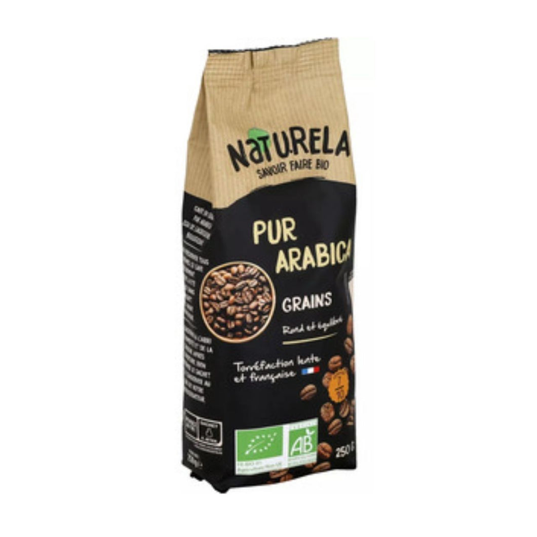 Naturela Café BIO en Grains Arabica 250g