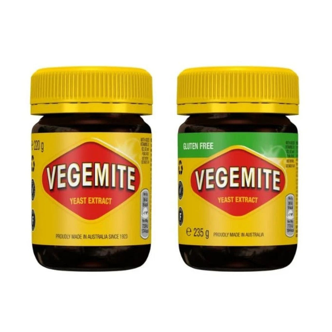 VEGEMITE Yeast Extract Spread & Gluten Free Option