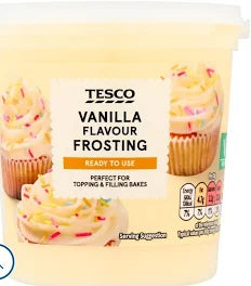 Tesco Vanilla Flavour Frosting 400G