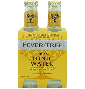 Fever Tree Indian Tonic Water (4x200ml)