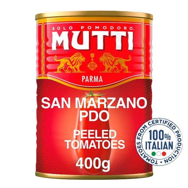 Mutti San Marzano Peeled Tomatoes, 400g