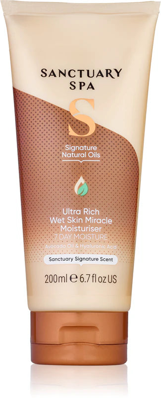 Sanctuary Spa Signature Collection Wet Skin Moisturiser, 200ml