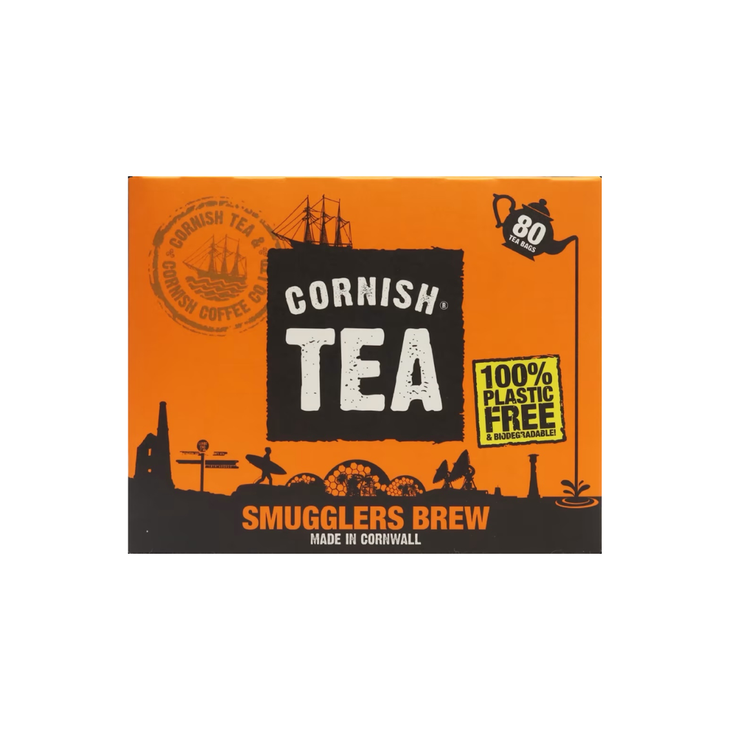 Cornish Tea & Coffee Co. Smugglers Brew 80 Teabags 250g
