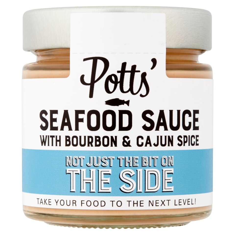 Potts Seafood Sauce with Bourbon & Cajun 180g