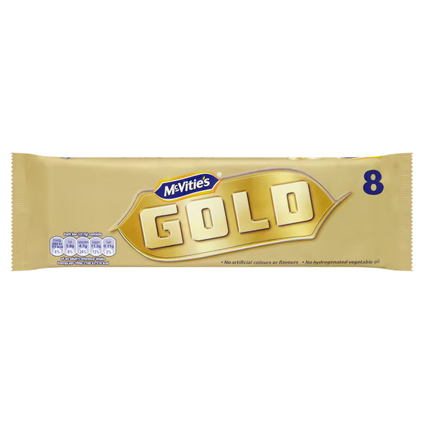 McVitie's Gold Biscuits, 8 Bars