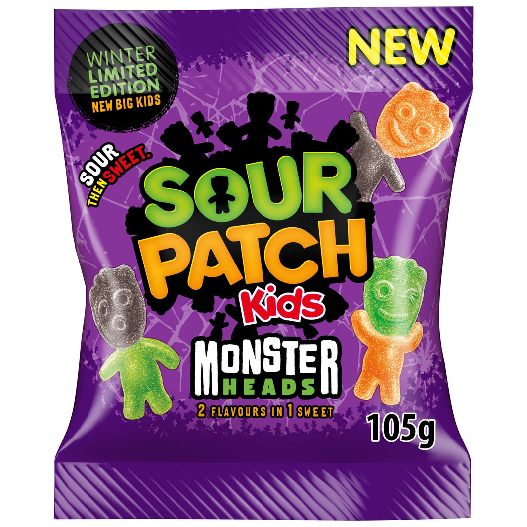 Sour Patch Kids Monster Heads Candy 105g