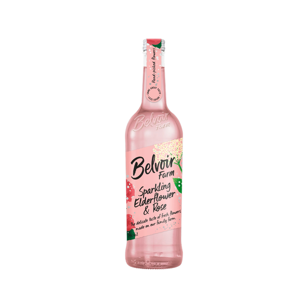 Belvoir Sparkling Elderflower & Rose 750ml