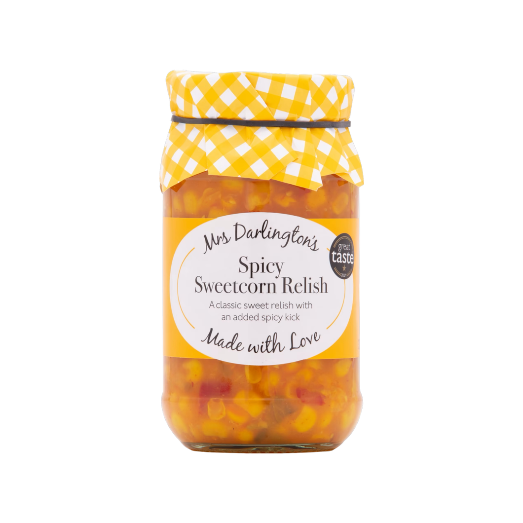 Mrs Darlington's Spicy Sweetcorn Relish 300g