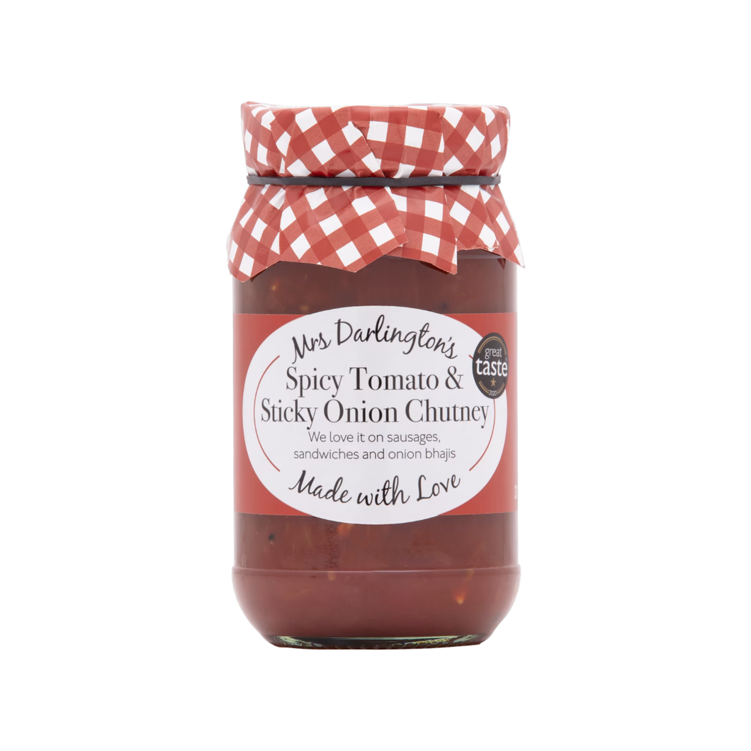 Mrs Darlington's Spicy Tomato & Sticky Onion Chutney 312g
