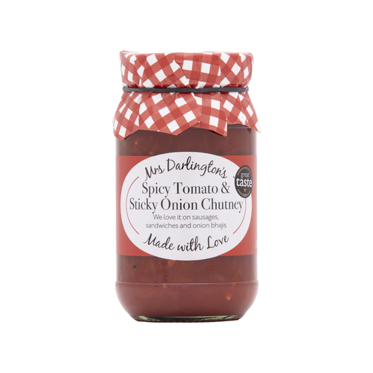 Mrs Darlington's Spicy Tomato & Sticky Onion Chutney 312g