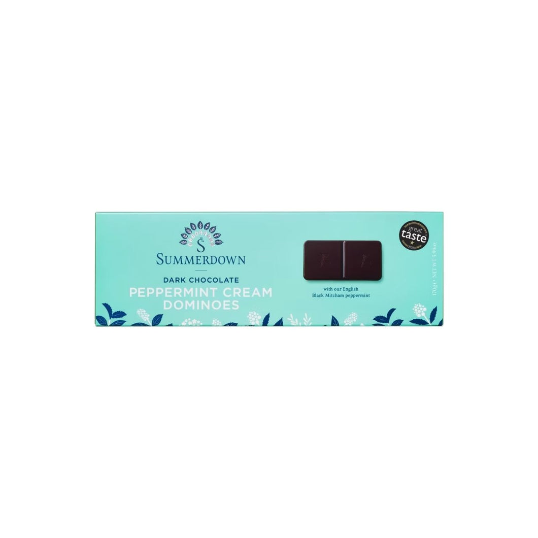 Summerdown Dark Chocolate Peppermint Crisps 170g