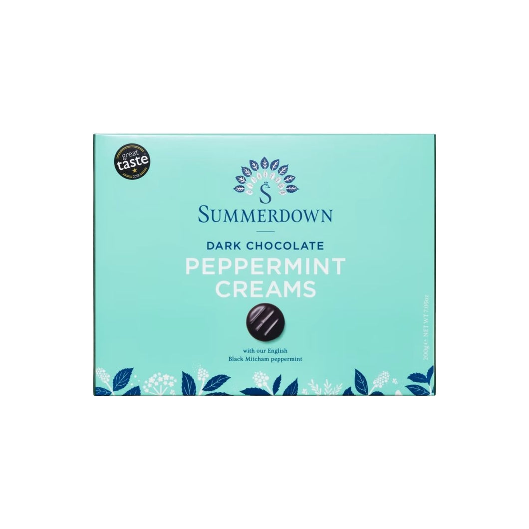 Summerdown Dark Chocolate Peppermint Creams 200g