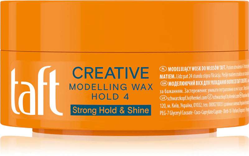 Schwarzkopf Taft Creative modelling wax for hold and shape, 75ml