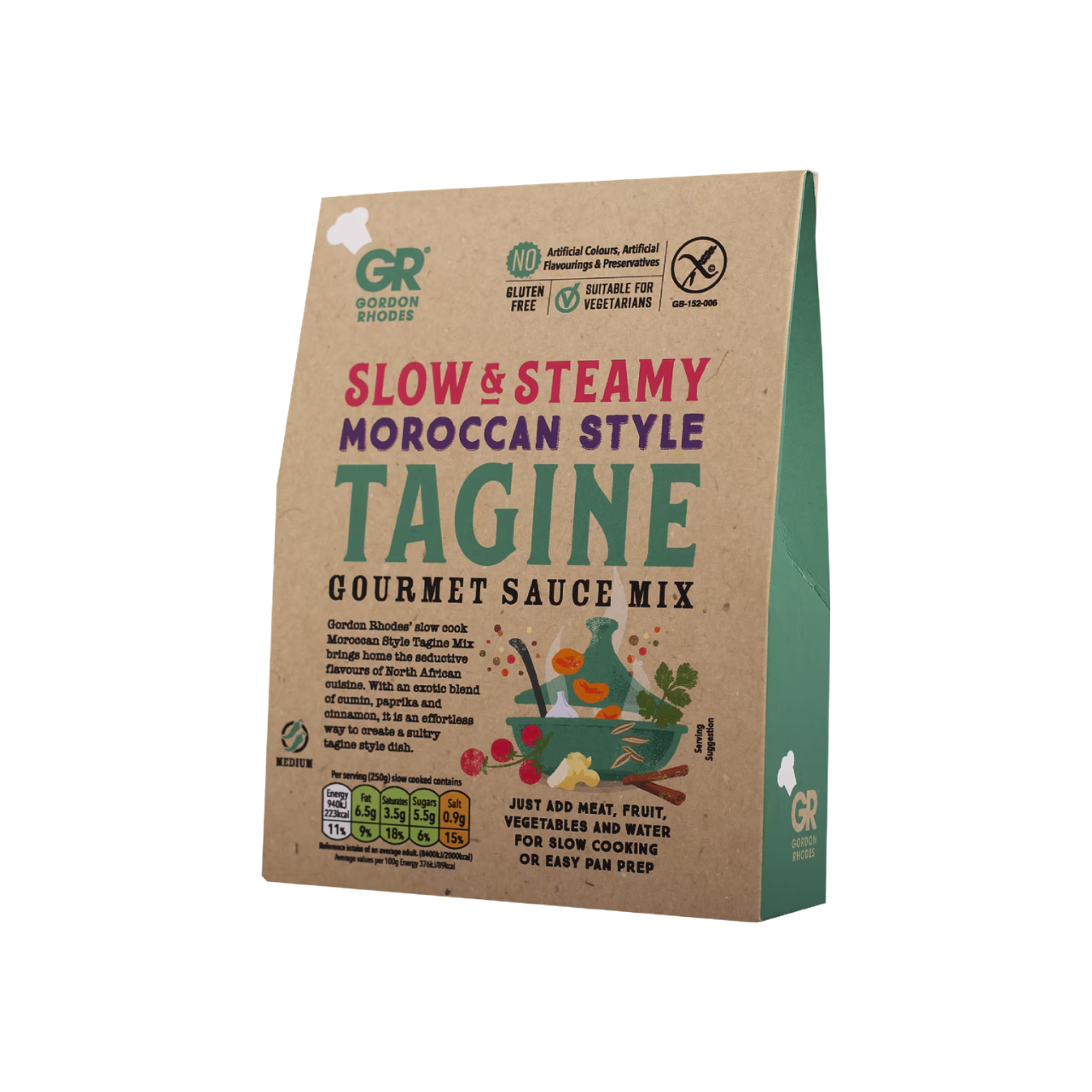 Gordon Rhodes Slow & Steamy Tagine Gourmet Sauce Mix 75g
