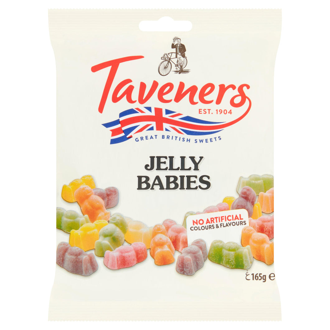 Taveners Jelly Babies, 165g