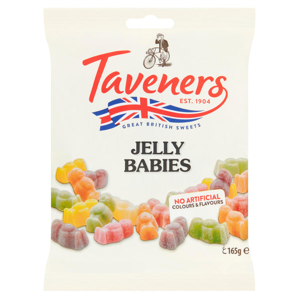 Taveners Jelly Babies, 165g