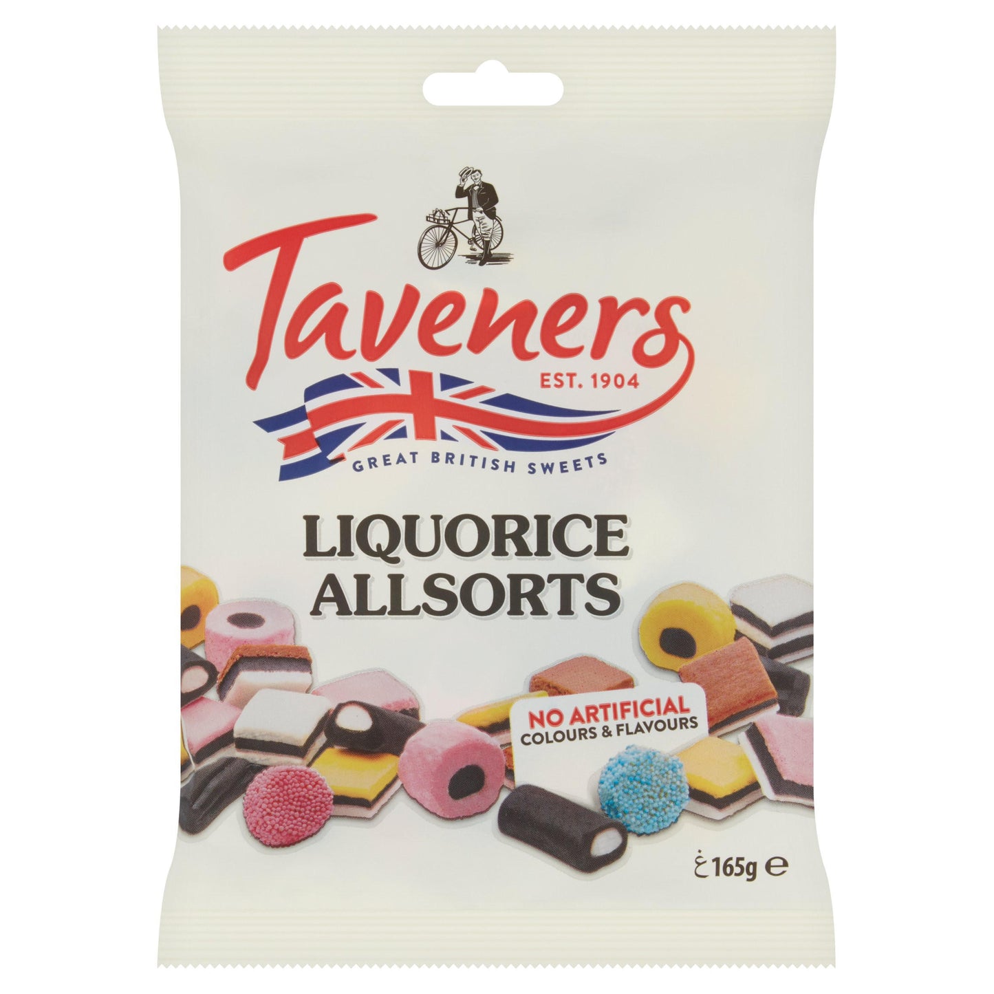 Taveners Liquorice Allsorts, 165g
