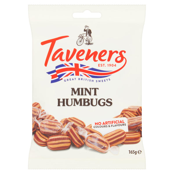 Taveners Mint Humbugs, 165g